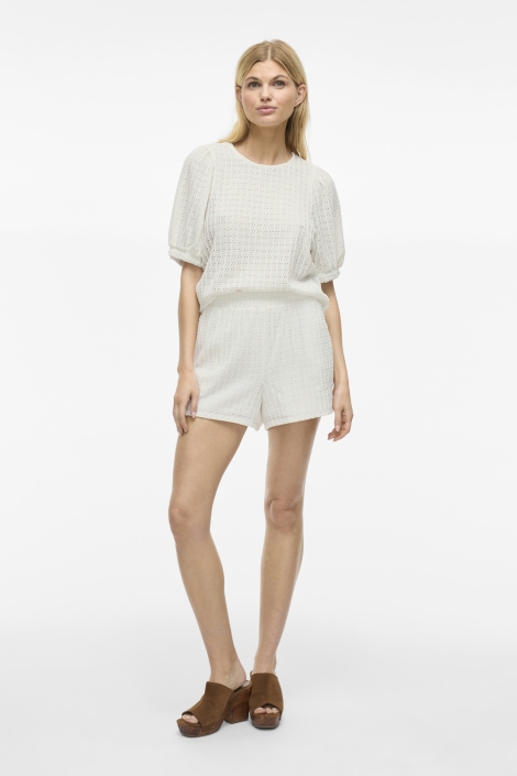 Vila viminera o-neck 2/4 top/tes